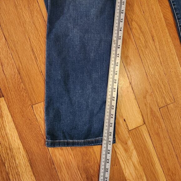 Kut From The Kloth Reese High Rise Ankle Light Soft Summer Paper Bag Jeans Sz 14 - Picture 8 of 9